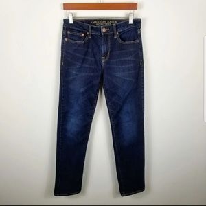 American Eagle extreme flex slim straight jeans